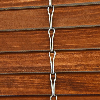 Außenrollo für Fenster aus Holz - Kirsche
